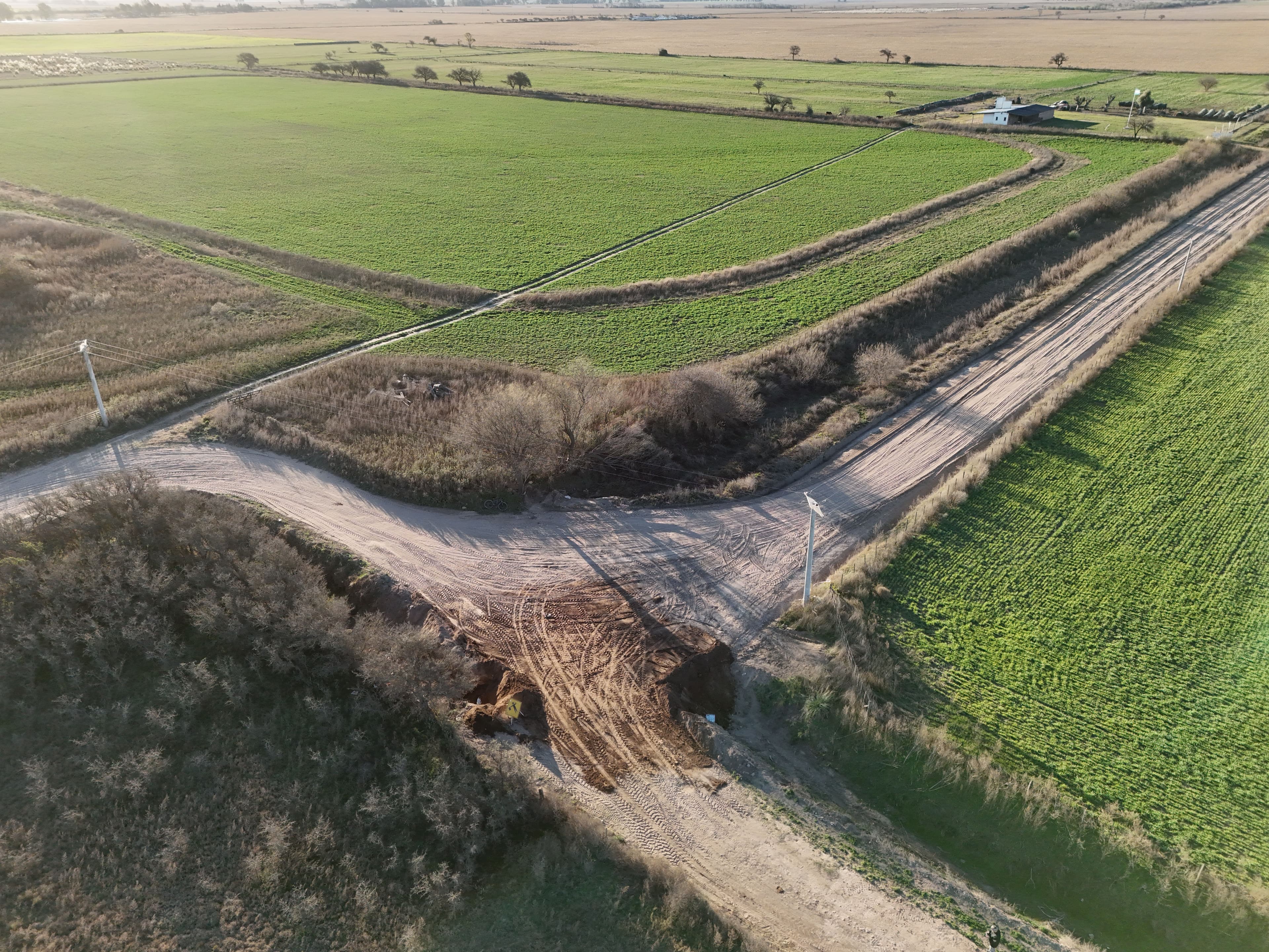 Finalizó la adecuación del sistema de desagüe en la zona norte