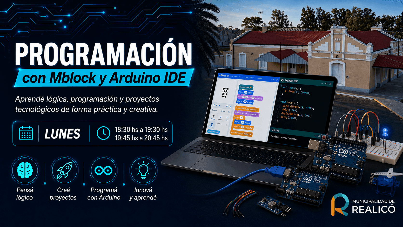 Programación con MBlock y Arduino IDE