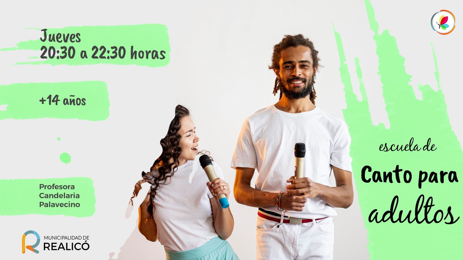 Escuela de Canto para Adultos +14