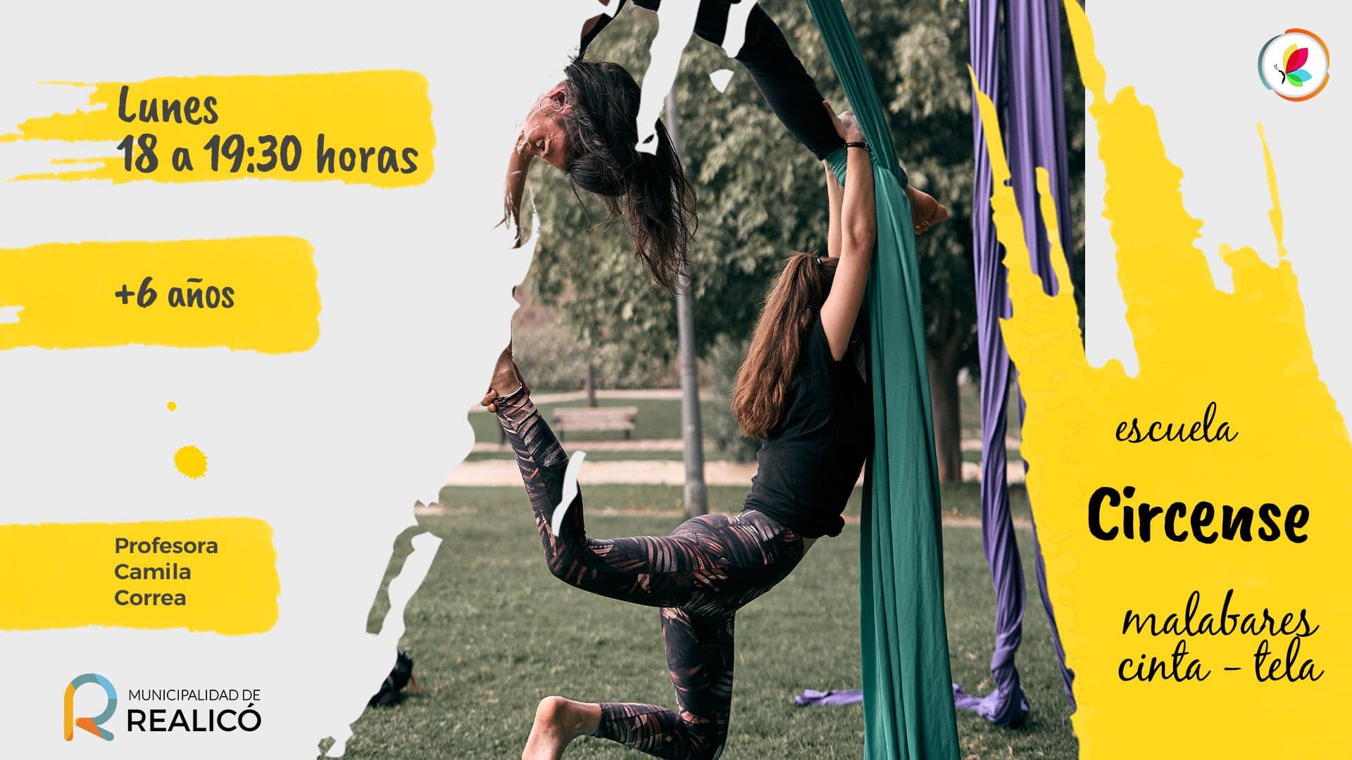 Escuela Circense – Taller de Tela y Malabares