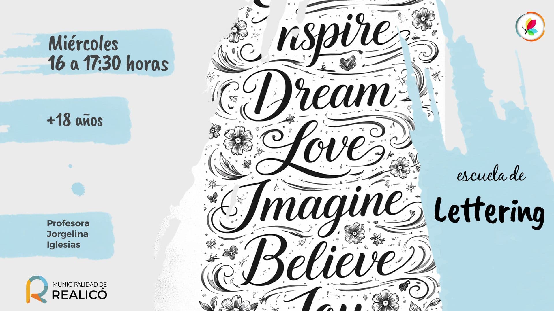 Taller Municipal de Lettering: El Arte de Dibujar Palabras